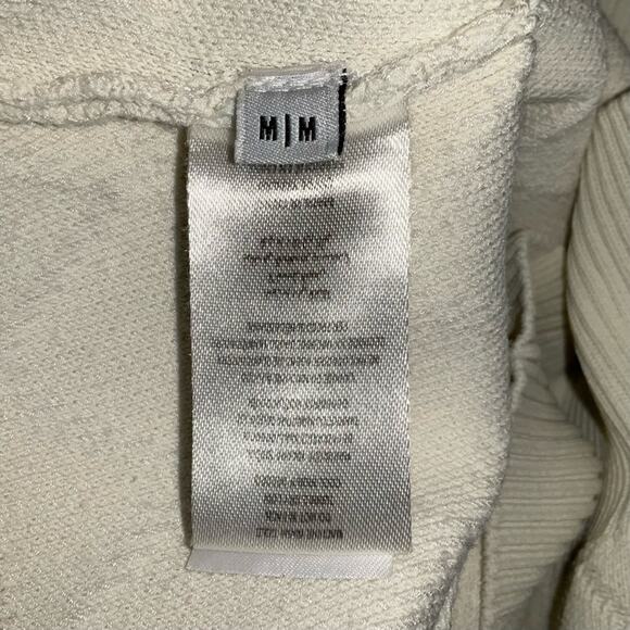 Opening Ceremony Compact Flare Sleeve Knit Cream Crewneck Sweater MEDIUM - Picture 6 of 11